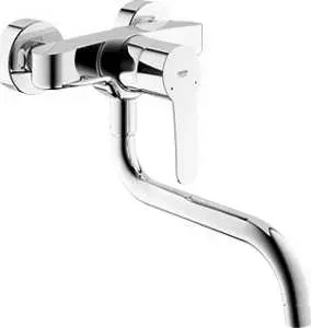 Смеситель для кухни Grohe Eurostyle cosmopolitan настенный монтаж (33982002)