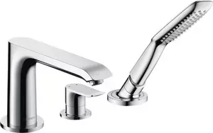 Смеситель для ванны Hansgrohe Metris на 3 отверстия (31190000)