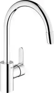 Смеситель для кухни Grohe Eurostyle cosmopolitan с выдвижным изливом (31126002)