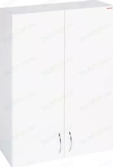 Фото №3 Шкаф верхний Меркана навесной лилия 50 см 2-х дверный белый (5283)