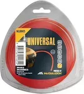 Леска триммерная UNIVERSAL 2.0мм 130м бесшумная Nylon Line (5776163-16)