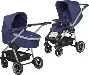 Коляска 2 в 1 Teutonia Bliss (Теутония Блис) Titanium (WHL3) 6125 Sapphire