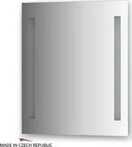 Зеркало Ellux Stripe 60х70 см, с 2-мя встроенными - светильниками 12 W (STR-A2 9116)