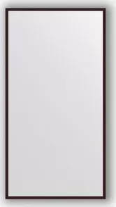 Зеркало Evoform в багетной раме Definite 68x128 см, махагон 22 мм (BY 0741)