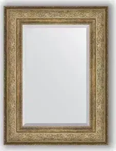 Зеркало Evoform с фацетом в багетной раме Exclusive 60x80 см, виньетка античная бронза 109 мм (BY 3399)