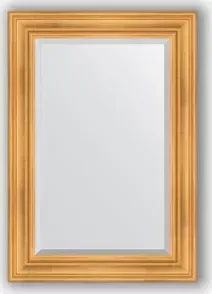 Зеркало Evoform с фацетом в багетной раме Exclusive 69x99 см, травленое золото 99 мм (BY 3444)