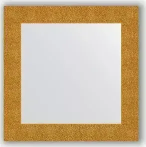 Зеркало Evoform в багетной раме Definite 70x70 см, чеканка золотая 90 мм (BY 3150)