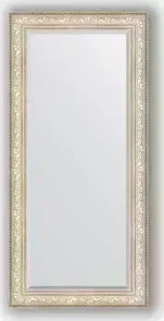 Зеркало Evoform с фацетом в багетной раме Exclusive 80x170 см, виньетка серебро 109 мм (BY 3608)