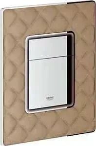 Кнопка смыва Grohe Skate Cosmopolitan для унитаза с простроченной кожаной поверхностью (38913XP0)