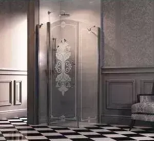 Душевая дверь Huppe Design victorian 88. 5-91. 5х196 см frozengrace (DV0302.092.344)