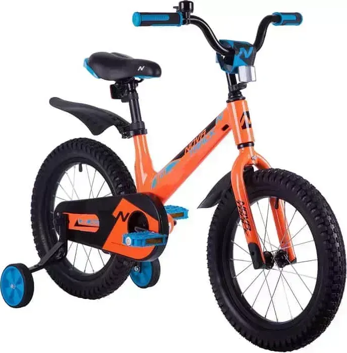 Велосипед NOVATRACK 16" Магний-Алюминиевая рама BLAST оранжевый 165MBLAST.OR9