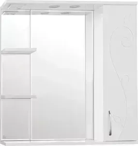 Зеркальный шкаф Style line Панда 80 Фьюжн со светом (2000949054674)