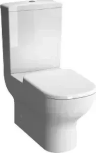 Унитаз компакт VITRA Унитаз- D-Light Open-Back, Rimless микролифт, арматура Geberit (9014B003-7209)