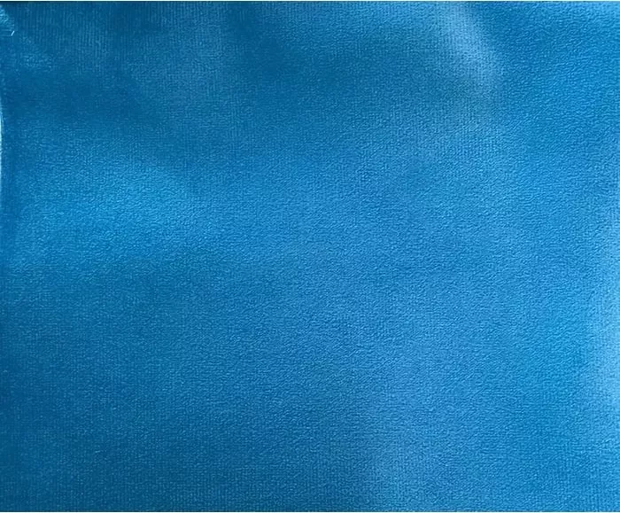 Фото №5 Кушетка АртМебель Лорд велюр синий/бежевый правый угол