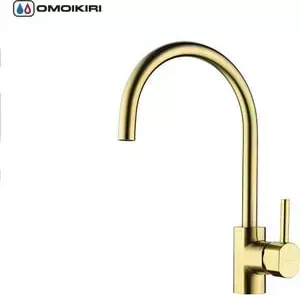 Смеситель для кухни OMOIKIRI Wakayama-PVD-LG (OWA-PVD-LG-35) светлое золото