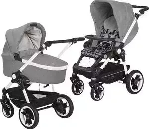 Коляска Teutonia 2 в 1 BeYou Elite Pearl Pebble-Starlight