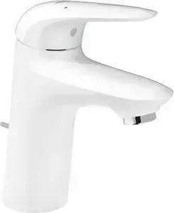 Смеситель для раковины Grohe Eurostyle низкий с донным клапаном, белый (23707LS3)