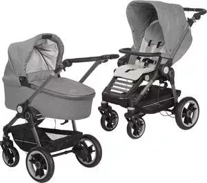 Коляска Teutonia 2 в 1 BeYou Elite Graphite Pebble-Stone