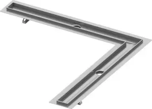 Душевой лоток TECE drainLine угловой 90х90 см (610900)