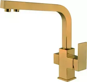 Смеситель для кухни ZorG Clean Water (ZR 311 YF-PVD Bronze)