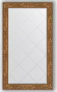 Зеркало Evoform с гравировкой Exclusive-G 75x130 см, в багетной раме - виньетка бронзовая 85 мм (BY 4228)