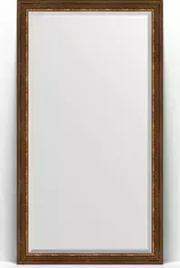 Зеркало Evoform с Exclusive Floor 111x201 см, в багетной раме - римская бронза 88 мм (BY 6159)