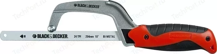 Фото №4 Мини-ножовка по металлу BLACK&DECKER лотно 250 мм (BDHT0-20178)
