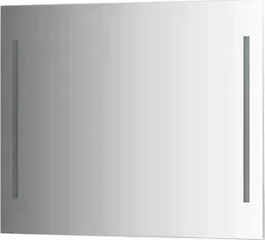 Зеркало Evoform Ledline 90х75 см, с 2-мя встроенными - светильниками 10,5 W (BY 2118)