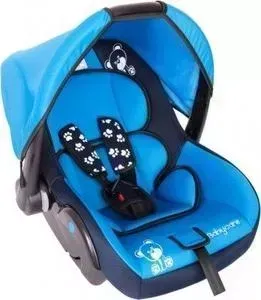 Автокресло BABY CARE Мишка Люкс (BC-321LUX) синий