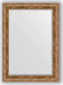 Зеркало Evoform с фацетом в багетной раме Exclusive 75x105 см, виньетка античная бронза 85 мм (BY 3462)