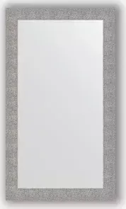 Зеркало Evoform в багетной раме Definite 80x140 см, чеканка серебряная 90 мм (BY 3311)