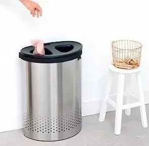 Бак для белья Brabantia (105029) матовая сталь