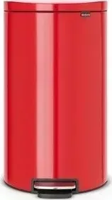 Мусорный бак с педалью Brabantia (484988) пламенно-красный
