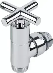 Вентили запорные угловые Тера гайка / штуцер 3/4"х1/2", 2 штуки (4704 / ZZ-4704)