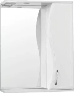 Зеркальный шкаф Style line Панда Волна 60 со светом (2000949039916)