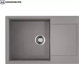 Мойка кухонная OMOIKIRI Daisen 78-LB-GR, 780*510 Leningrad Grey (4993690)