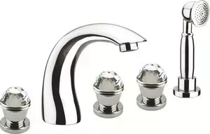 Смеситель для ванны Fiore XT-SKY на борт , хром (17CR0507)