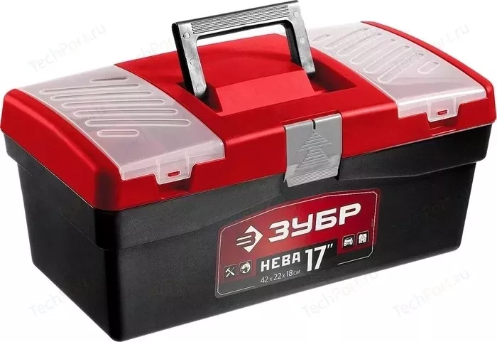 Фото №4 Ящик для инструментов ЗУБР Нева-17 пластиковый (38323-17)