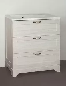 Тумба под раковину Style line Прованс 75 с доводчиками, 3 ящ., Бали 75 (2000949099361)