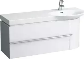 Тумба под раковину Laufen Palace New 120 см с 2-мя ящиками белая , для 8.1670.5 (4.0160.2.075.463.1)