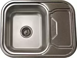 Мойка кухонная PEGAS 63х49 0,6 универсальная, матовая (6349W U мт)