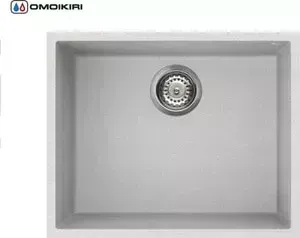 Мойка кухонная OMOIKIRI Bosen 54-U-WH, 540х440, белый (4993164)