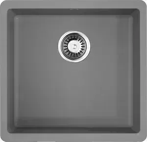 Мойка кухонная OMOIKIRI Kata 44-U-GR, 440х420, Leningrad Grey (4993404)
