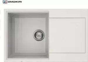 Мойка кухонная OMOIKIRI Sakaime 79-WH, 790х500, белый (4993279)