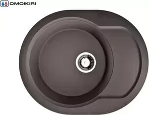 Мойка кухонная OMOIKIRI Manmaru 62-MA, 620х500, марципан (4993350)