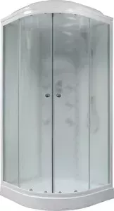 Душевая кабина Royal Bath 100х100х217 стекло белое/шиншилла (RB100HK3-WC)