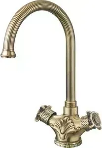 Смеситель для кухни ZorG Antic бронза (A 2005K-BR)