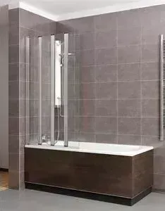 Душевая шторка на ванну Radaway EOS PNW4, 860x1520 (205401-101) стекло прозрачное