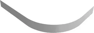 Экран CEZARES акриловый (TRAY-M-RH-120/90-SCR-L)