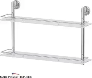 Полка FBS 2-х ярусная 60 см Luxia хром (LUX 065)
